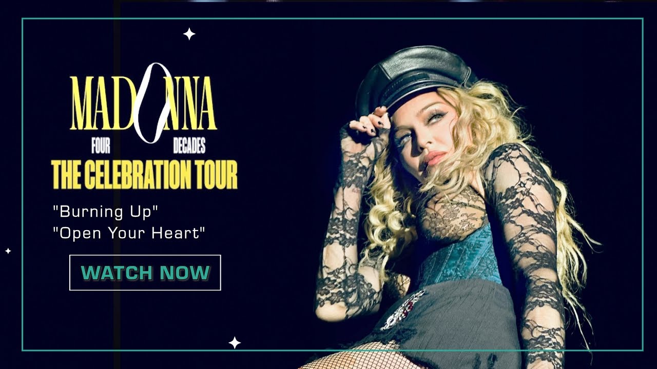 Part 03 | Burning Up and Open Your Heart | Madonna | The Celebration ...