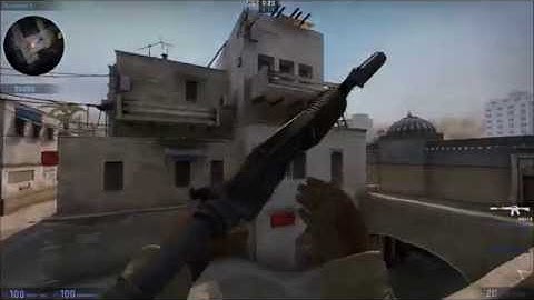 How to switch what side your gun is on in CS:GO!