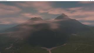 OpenGL Procedural terrain and volumetric clouds