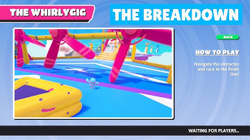 Fall Guys: Ultimate Knockout - The Whirlygig Breakdown - Tutorial/Strategy Guide