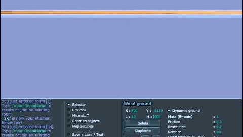 Transformice Map Editor Tutorials: Contraptions