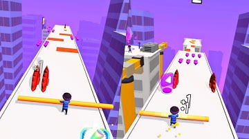 Roof Rails NEW UPDATE!! Gameplay All Levels Android,ios (Levels 11-14)