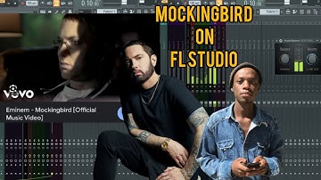 How The Mockingbird by Eminem was made on Fl Studio Tutorial #mockingbird #flstudiotutorial #video