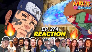 Asuma Vs Choji -The Complete Ino-Shika-Cho -🔥Shippuden Episode 274 Reaction Mashup ナルト 疾風伝 海外の反応