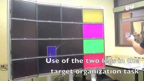 LOP-cursor - interaction with tiled displays using a smartphone