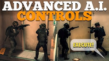 How To Use The Advanced A.I. Team "Queue" Control System - Ready or Not 1.0