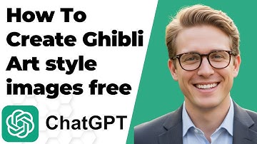 How To Create Ghibli art Chatgpt Ai Free  ghibli style images free (FULL GUIDE 2025)