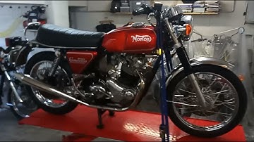 Norton Commando 850 MKIII Service and Recommissioning. Part 29: First Start!!