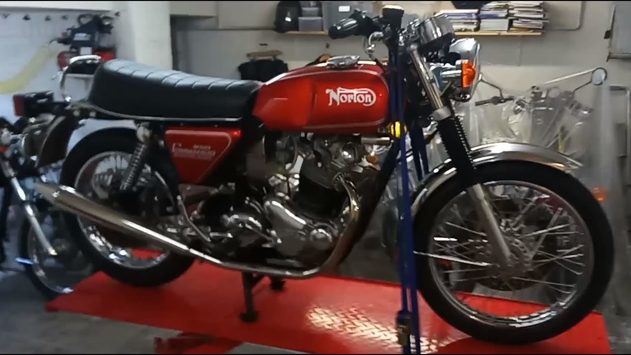 Norton Commando 850 MKIII Service and Recommissioning. Part 29: First