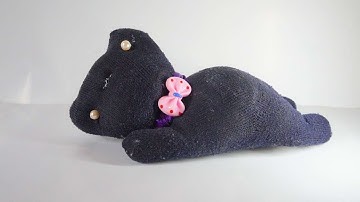 How To Create A Cute Black Cat Plush - DIY Crafts Tutorial - Guidecentral