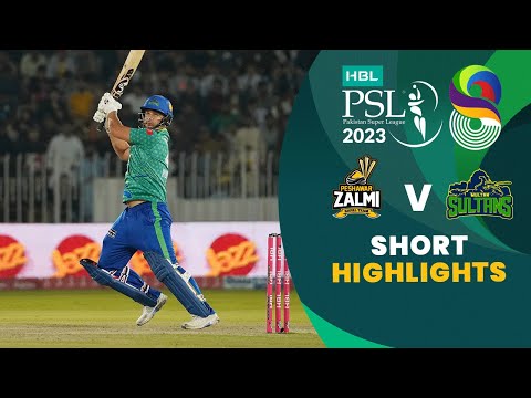 Short Highlights | Peshawar Zalmi vs Multan Sultans | Match 27 | HBL PSL 8 | MI2T