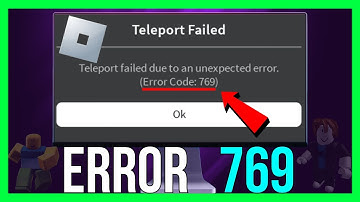 Roblox Teleport Failed Error Code 769 (2025 METHOD)