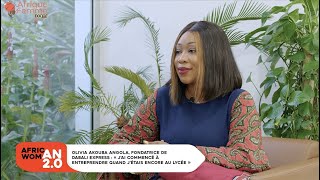 Olivia Akouba Angola Fondatrice De Dabali Express  Jai Commencé À Entreprendre Quand Jé