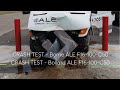 Crash test borne fixe ale f16 100 c50