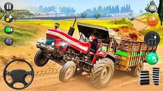 TRACTOR TROLLEY SIMULATOR FREE CARGO GAME 2021 | 🚜 TRACTOR DRIVING GAME screenshot 5