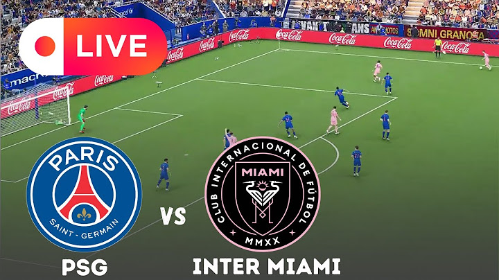 LIVE - Paris Saint-Germain vs Inter Miami | Club World Cup 2025 | Realistic Pes 21 Gameplay