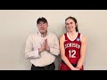 National semifinals: Denison guard Violet Mitchell