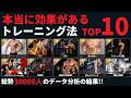【永久保存版】最新研究で証明された筋肉が大きくなるトレーニング法ランキングTOP10