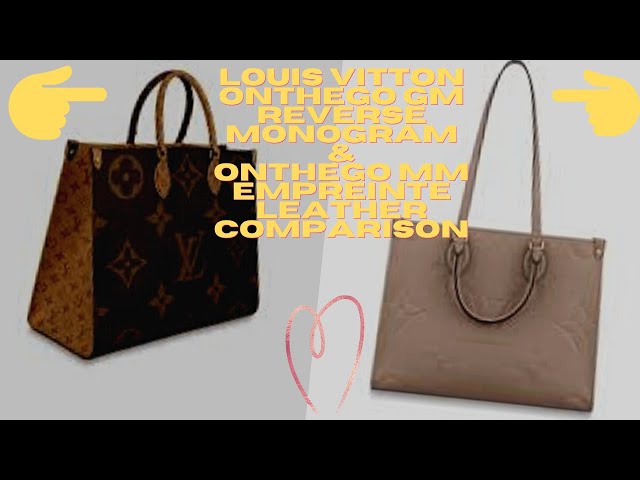 Louis Vuitton Jungle OnTheGo Black / Orange 2019 + Reverse Monogram  Comparison 