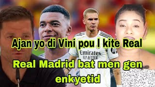 Download Lagu Real bat. Kijan n wè ekip Real sa a. L'Espagne monte kont Vinicius. Lewandowsky sou presyon MP3 Download Lagu Real bat. Kijan n wè ekip Real sa a. L'Espagne monte kont Vinicius. Lewandowsky sou presyon MP3