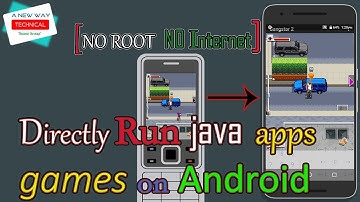 Directly Run java apps on android without root or without internet | How to run .jar file on android
