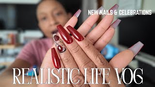 ✨Realistic Life VLOG 67 | New Nails & Days in my Life | Birthday Celebration | ENT Results ✨ screenshot 4