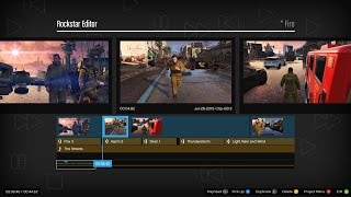 GTA V: El editor de vídeo llega a PS4 y XONE con novedades
