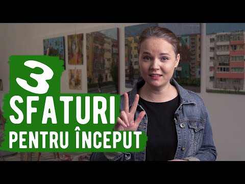 Trei sfaturi pentru perioada de început