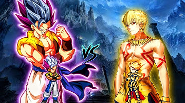Gogeta Ultra Ego Instinct OP (New) King Gilgamesh V3 OP in Jump Force #mugen