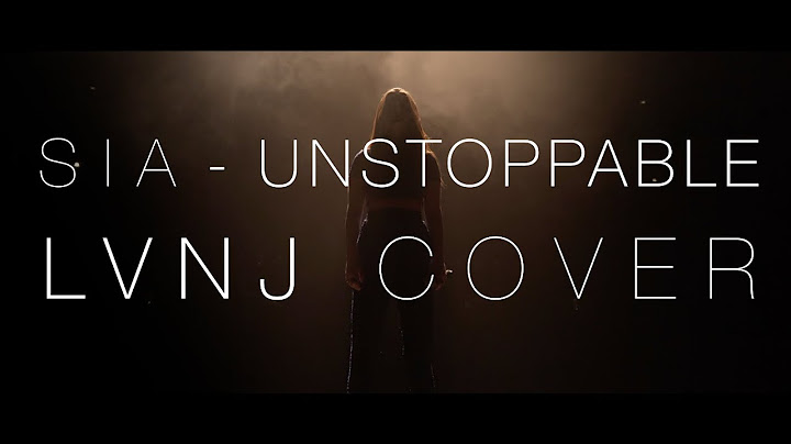 Unstoppable Cover version - Cover performance video thumbnail