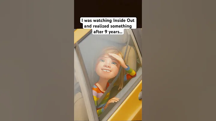 How did I miss this?? 😱😱😱 #insideout #disney #pixar #shorts