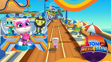My Talking Tom Hero Dash #29 #gameplay | Android, iOS Game #talkingtomherodash #talkingtom