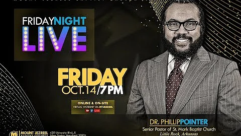 Friday Night Live!!! -  Our Guest, Dr. Phillip Poi...