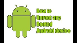 Enable or Disable Root Setting on your Android Mobile Phone screenshot 4