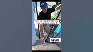 Watch the Pool Fence Disappear — and Reappear in Minutes