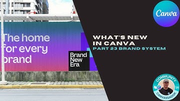 What’s new in Canva Part 23 Brand System