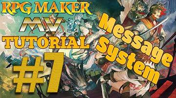 RPG Maker MV Tutorial World - Message System
