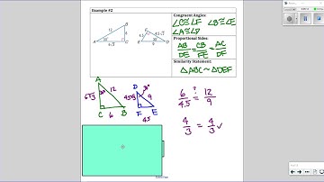 Geometry   Unit 5   Lesson 5 2   Similar Polygons   SmartNotes   Video Lesson