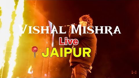 Vishal Mishra singing Live at NIT JAIPUR | Blitzschlag 2025 | 📍JAIPUR