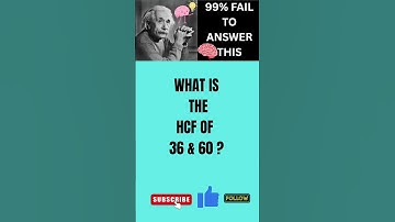 Only 1% Can Solve This Riddle! Find the HCF !#mathriddle #brainteaser #shorts #viral #puzzle #quiz