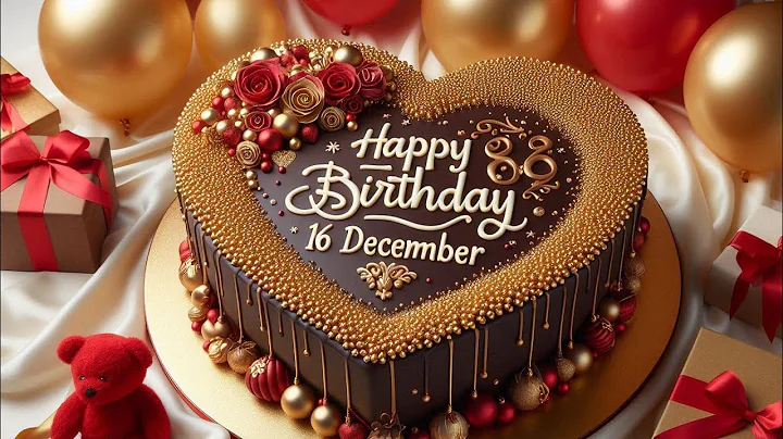 16 December Happy Birthday to you | 🎂 birthday song 🥳 happy birthday wishes 16th December. Trending 