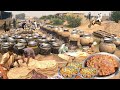 Village beautiful cultural marriage ceremony  mega cooking food for 20000 people  village marriage