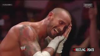 CM Punk vs The Rock Royal Rumble 2013 Full Match