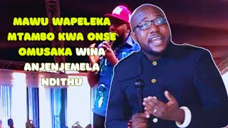 Mawu wapeleka Mtambo kwa onse omusaka wina anjenjemela ndithu amaona ngati akabisala kumawathawa