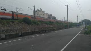 1070906 台鐵113次自強號通過社頭北 *