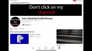 “Don’t read my profile picture”