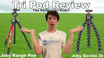 Tripod Review- Joby Range Pod and Gorilla Pod 3k