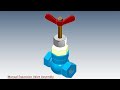 Manual Expansion Valve Assembly Modelling and Animation  || Autodesk Inventor 2024 Tutorial
