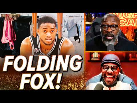 Thumbnail for Unc & Iso Joe COOK De'Aaron Fox PRETENDING he doesn't hear the CHOKING noise after GM4! | Nightcap