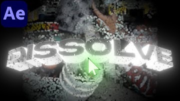 How To Make The BLOCK DISSOLVE Effect in After Effects (Tutorial)